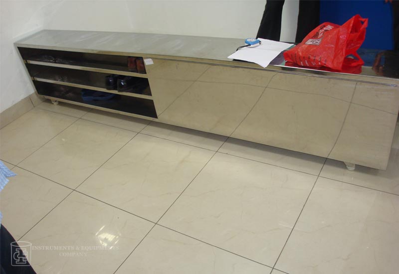 stainless steel cross over bench